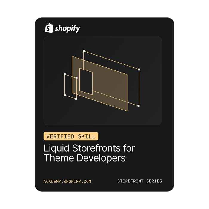 Liquid Storefronts for Theme Developers
